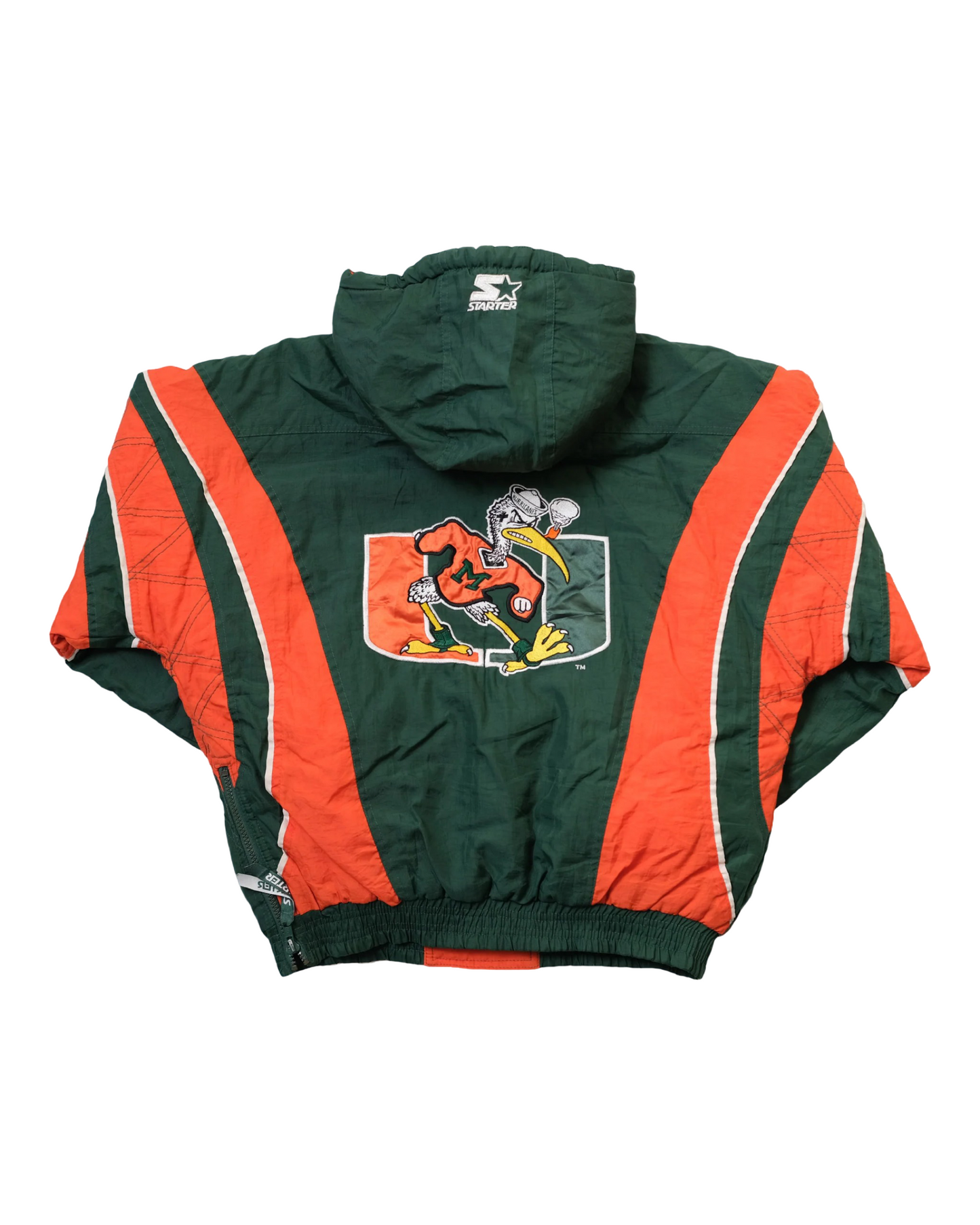 Vintage Miami Hurricanes Pullover Starter Jacket